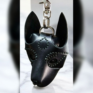 Llavero de Cuero Perrito